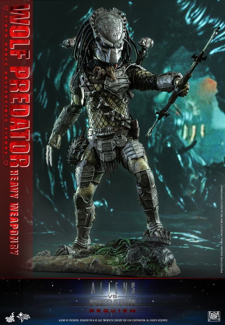 Ready! Hot Toys MMS443 Aliens vs Predator Requiem Wolf Predator