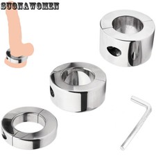 Heavy Stainless Steel Ball Weight Scrotum Stretcher Metal Stretcher Lock Pendant