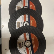 3x Makita P-24474 12" Cutting Disc - Electric and Petrol Cutters