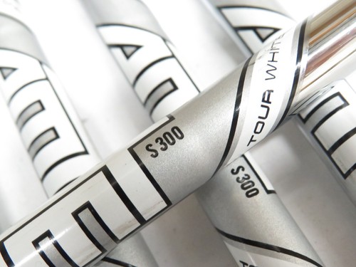 Used Titleist T100 Iron Set 5-PW TT AMT Tour White S300 Stiff Flex Steel Shafts - Picture 6 of 9