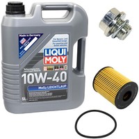 MotoröL ÖLfilter SH4794P 10W40 5Liter + ÖLablassschraube FüR Suzuki Wagon R+