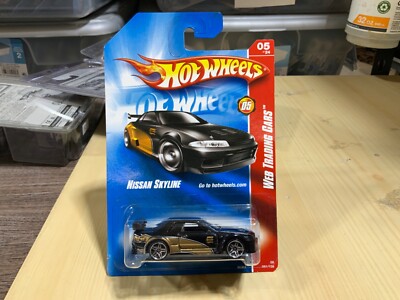 HOT WHEELS 81 NISSAN SKYLINE BLACK WEB