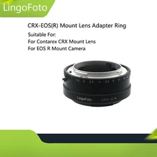 CRX-EOS(R) Mount Lens Adapter Ring for Contarex CRX Lens to EOS R Mount Camera