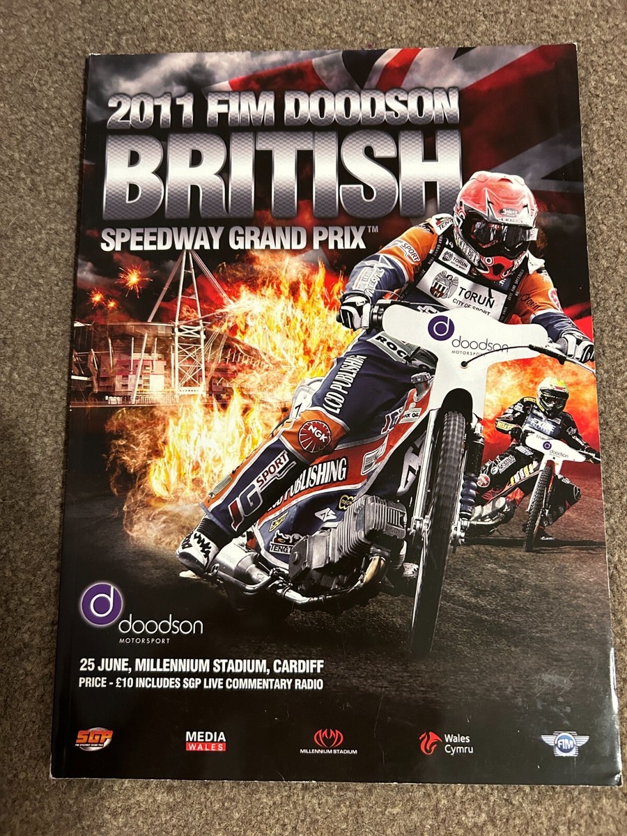 British Speedway Grand Prix programme, Cardiff 25-06-2011