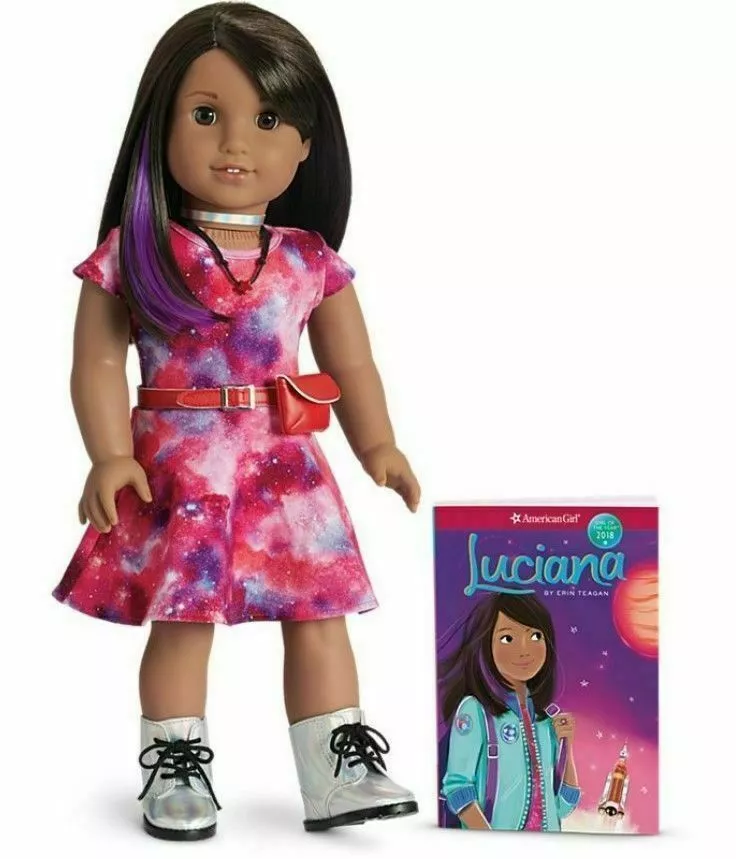 American Girl LUCIANA VEGA DOLL and BOOK Girl of the Year