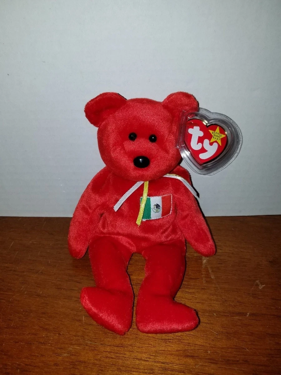Red mexican beanie baby sale