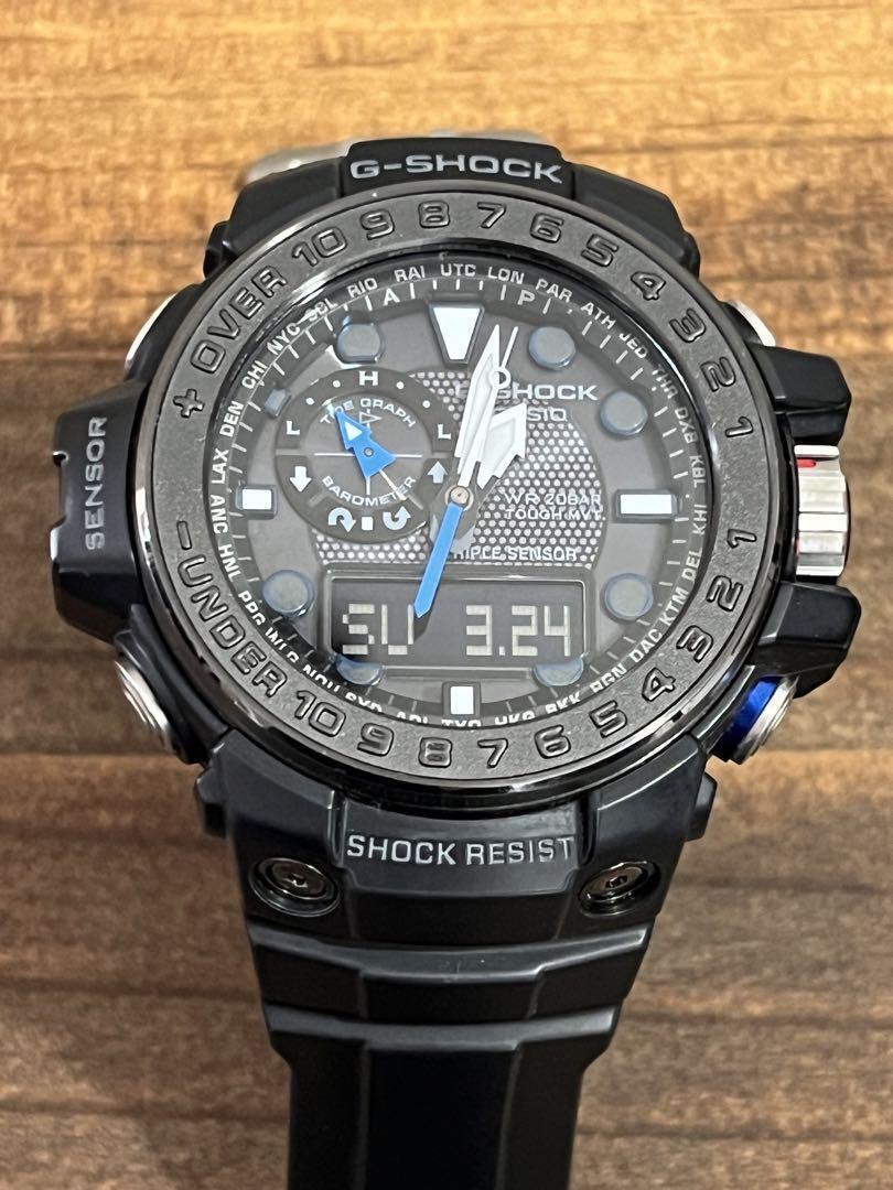 Casio G Shock GWN 1000C Gulfmaster Men's Watch Black | eBay Casio G Shock GWN 1000C Gulfmaster Men's Watch Black | eBay