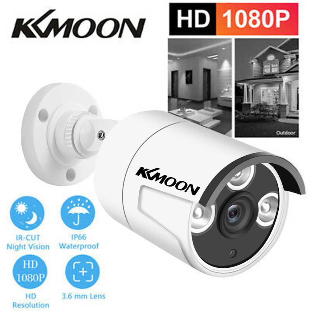 KKMOON 2MP 1080P CCTV AHD Camera Waterproof Night Vision Motion