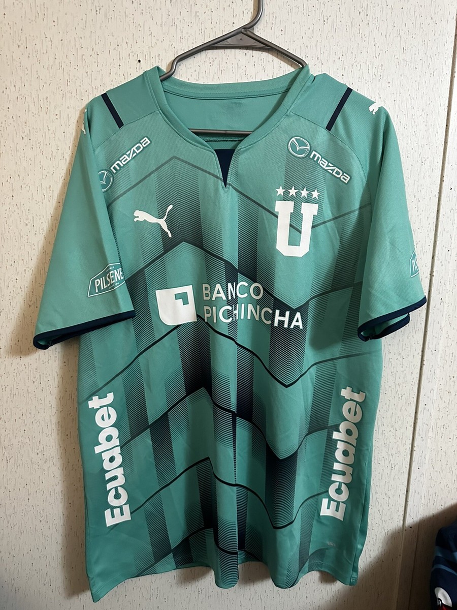 LDU Quito Mens Soccer Jersey Large Puma Dry Cell Ecuador Football