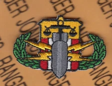 Law Enforcement HDS EOD Explosive Ordnance Disposal Bomb ~2" crab patch c/e