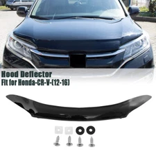 Bug Shield For Honda CR-V 2012-2016 Hood Deflector Guard Bonnet Protector Kit *