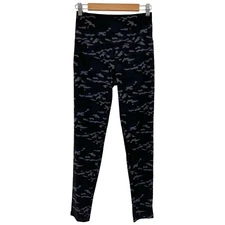 Ruby Ribbon Black Camo Leggings Size M