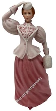 The Lenox Gibson Girls Vintage Porcelain Figurine "Bracing the Northern Winds"