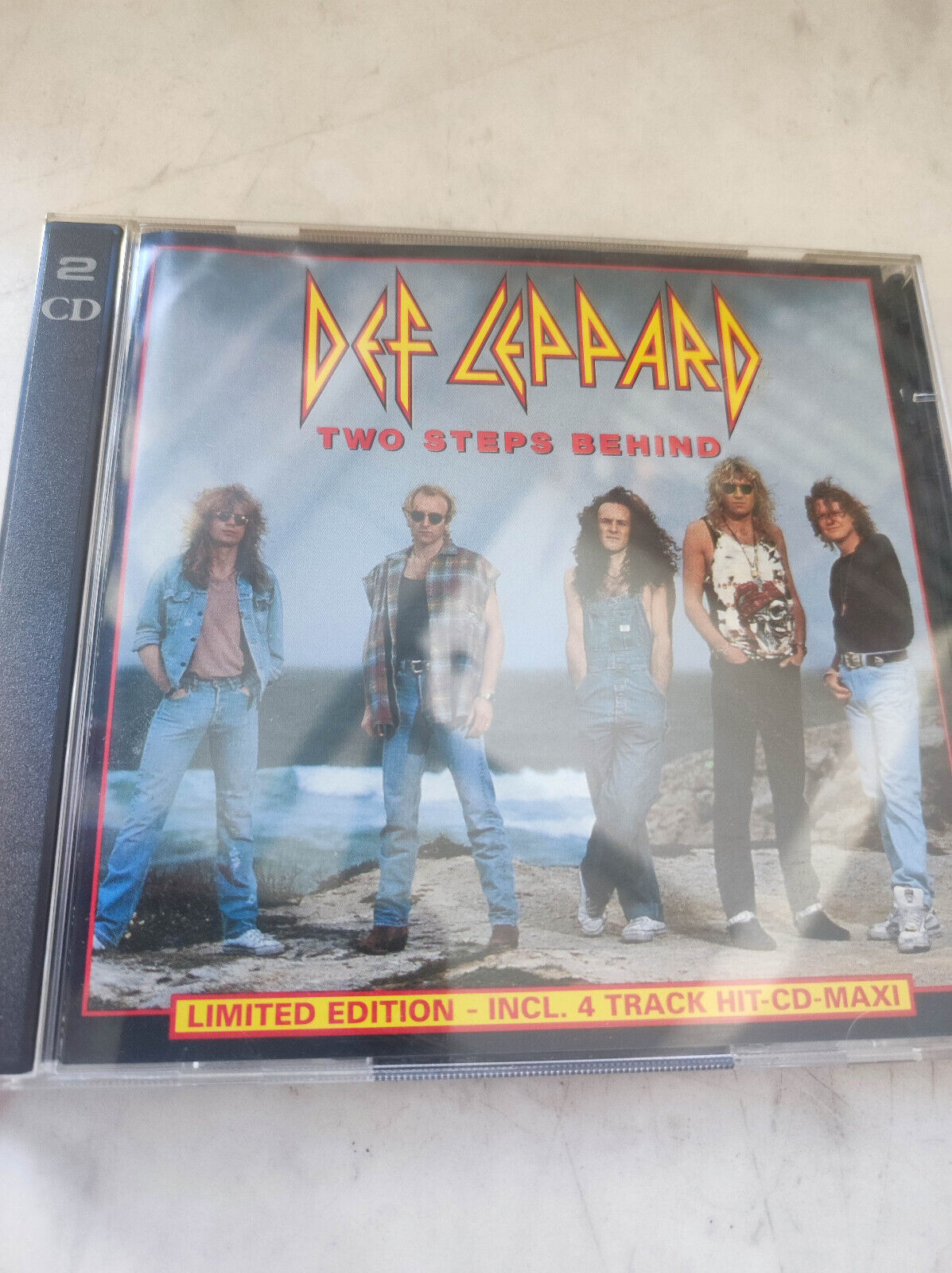 Def Leppard "Two Steps Behind" 2CD single limited  MINT RARE!
