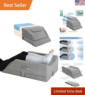 Multi-Functional Adjustable Leg Wedge Pillow - Ideal for Recovery from Surgery