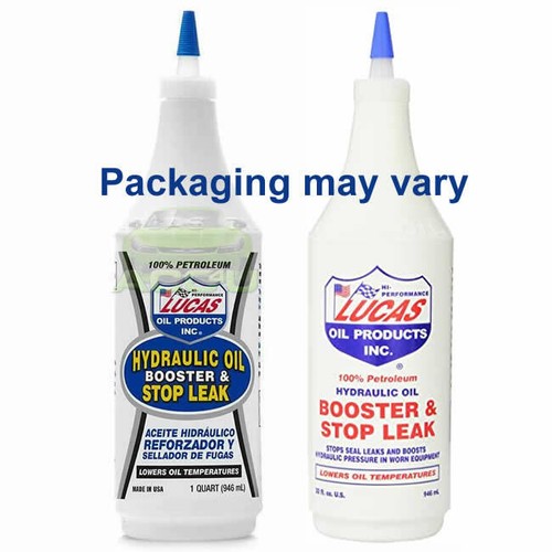 Lucas Hydraulic Oil Booster Stop Leak Additive 946ml Reduces Heat