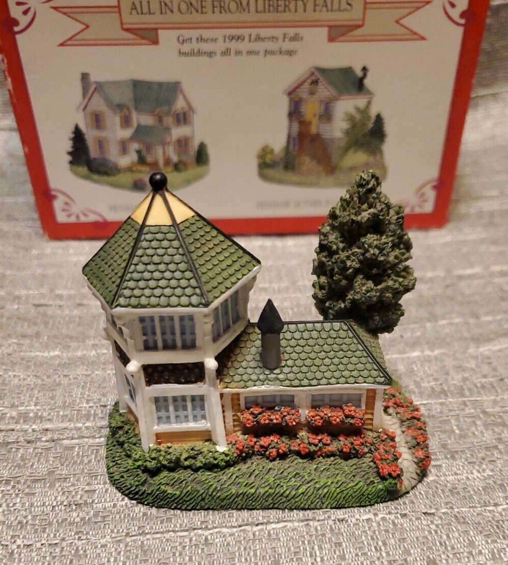 Lot of 4 Houses -1999 Liberty Falls Americana Collection with