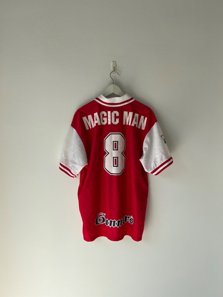 Arsenal 1996 - 1998 Nike Home Shirt Wright 8 XL | eBay UK