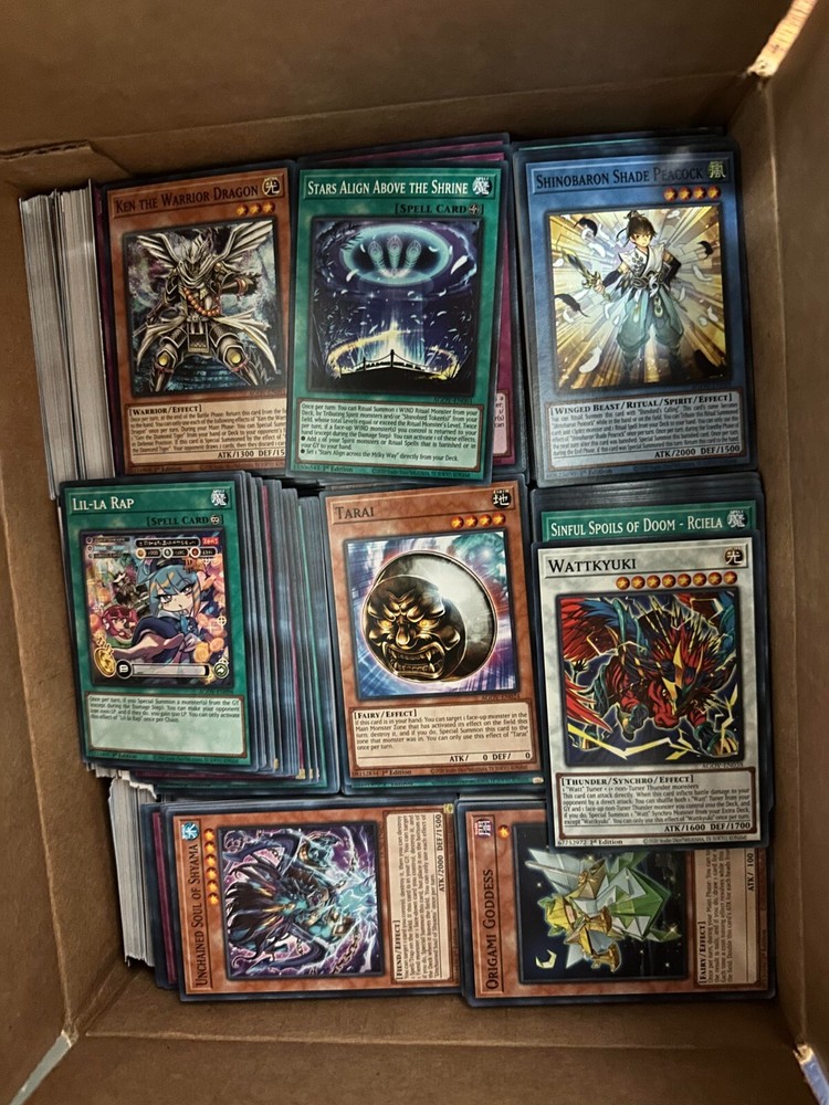 5000 YUGIOH COMMON CARDS RANDOM BULK LOT OF 5000 - Yu-Gi-Oh! Official Konami TCG