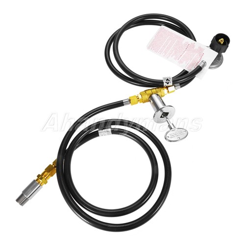 LP Propane Gas Fire Pit Valve Control System Kit Fireplace Regulator 90K BTU - Picture 3 of 6