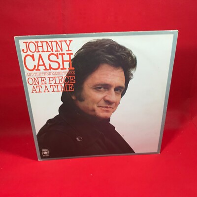 JOHNNY CASH & THE TENNESSEE THREE One Piece At A Time 1976 UK vinyl LP record