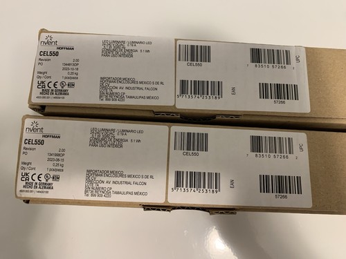 nVent HOFFMAN CEL550 Compact Light SET COMPLETO DI COMPONENTI