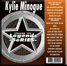 KYLIE MONOGUE LEGEND SERIES KARAOKE CD G Vol-192 Locomotion NEW/w PRINT