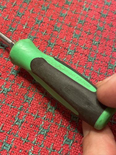 Herramientas Snap-on VERDE T20 Mini Destornillador Torx de Agarre Suave SGDT320B EE. UU. 🇺🇸 NOS - Imagen 5 de 10