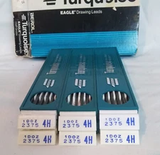 Berol Turquoise Eagle drawing Leads 2375 4H half gross NOS