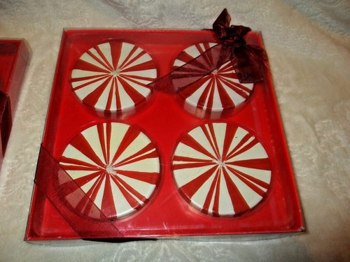 Inamod~Christmas Candles~Peppermint Candy Shaped Candles~2 Pkgs~8 Candles - Picture 4 of 9