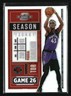 Pascal Siakam 2020 Panini Contenders Optic #86 Basketball Card