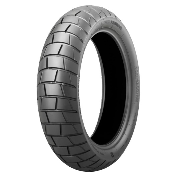 COPPIA GOMME BRIDGESTONE ADVEN. TRAIL AT41 M+S 110/80-19 + 140/80-17 DOT23 - Immagine 4