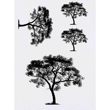 4 x 'Tree' Temporary Tattoos / Transfers TO00036613 