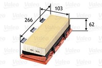 Valeo 585053 Luftfilter FüR Renault