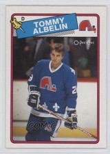 1988-89 O-Pee-Chee Tommy Albelin #210 1s7