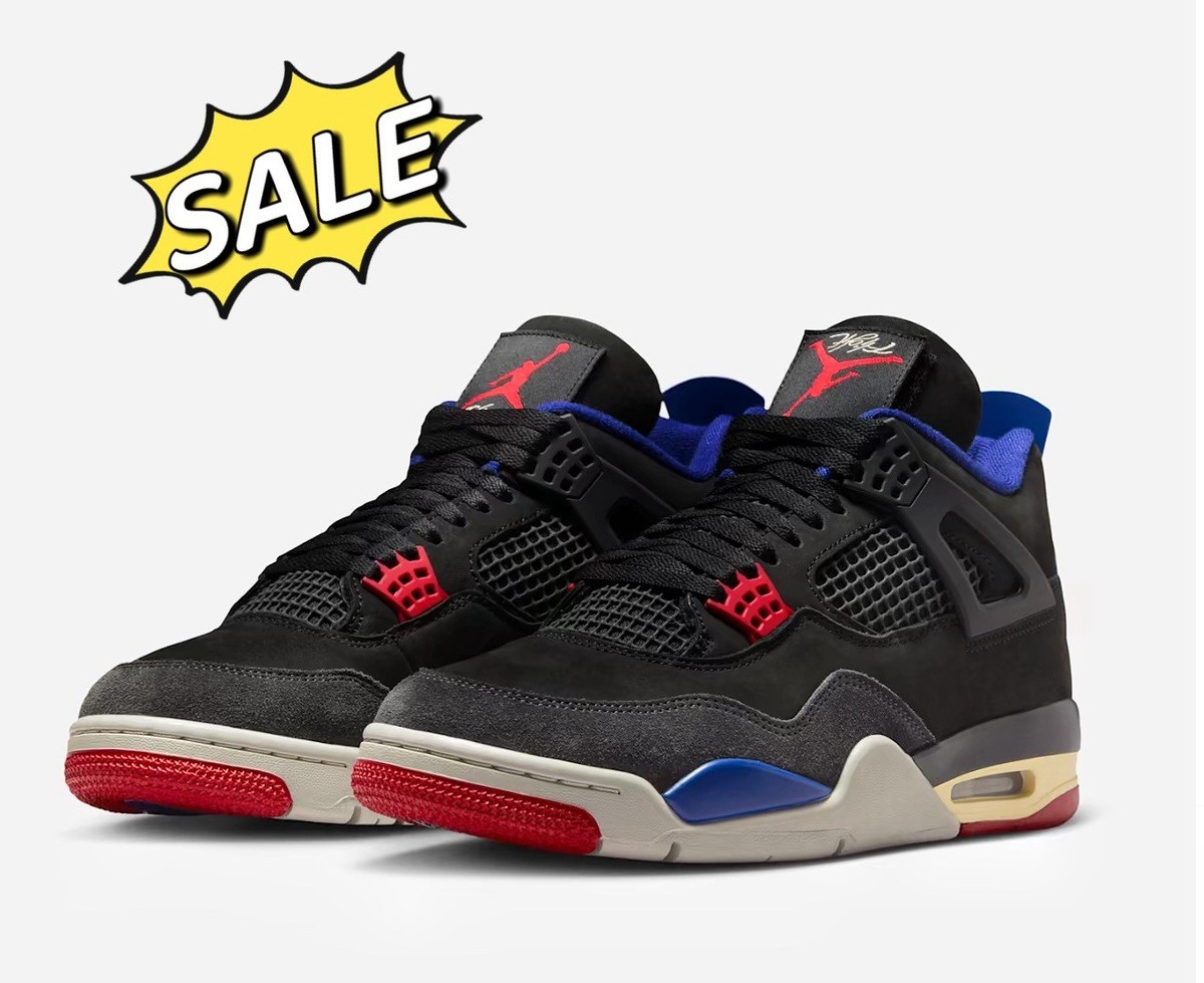 🔥Men's Size 10 - Nike Air Jordan 4 Retro Rare Air (White