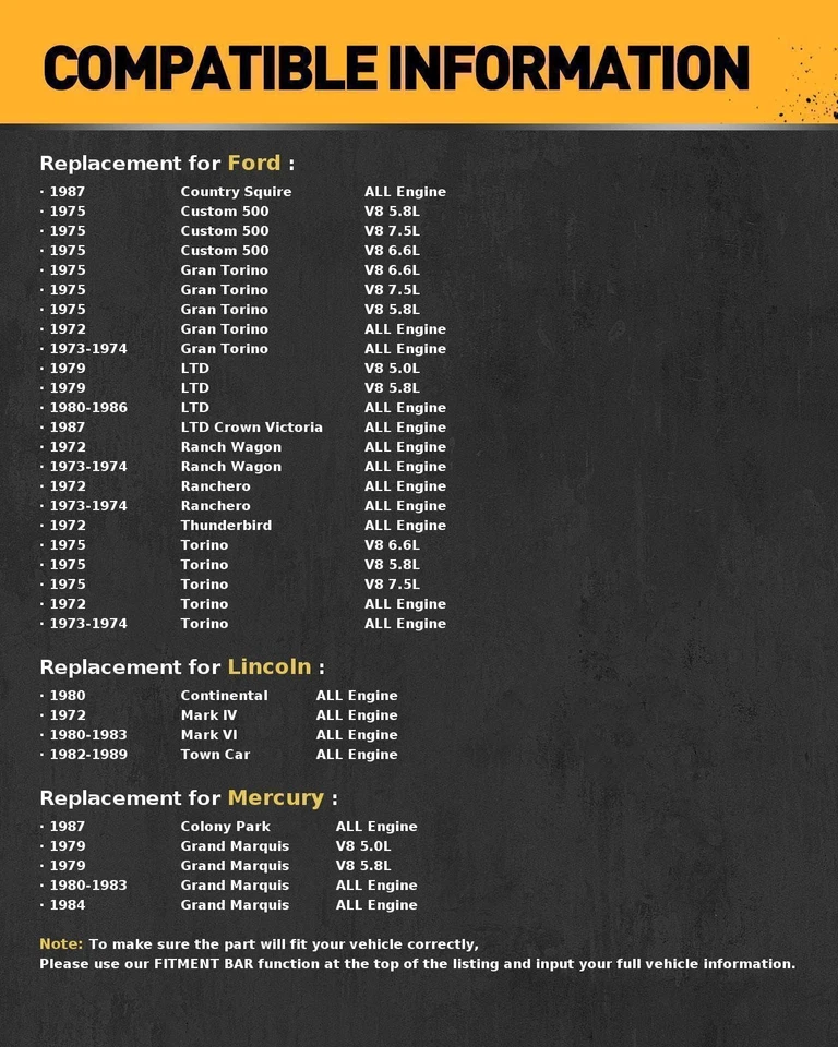 Depósito de cilindro maestro de freno para Ford Country Squire LTD Lincoln Mercury ZC Foto 2 de 4
