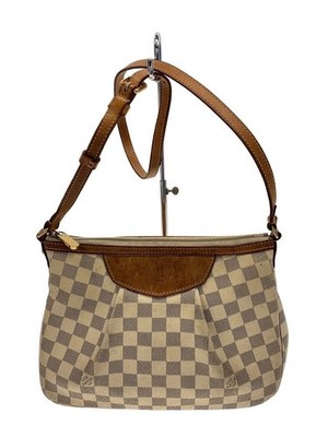Louis Vuitton Shoulder Bag Syracusa PM Dami Air Zul PVC WHT Used