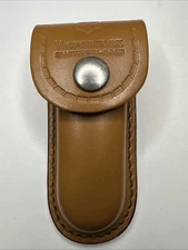 Victorinox Leather Sheath Brown w/ Loop