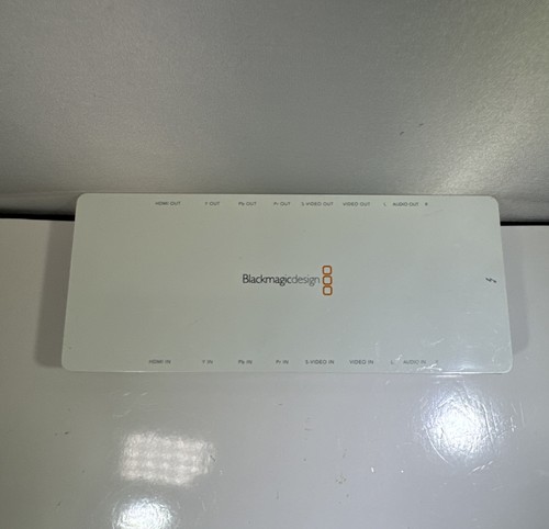 Blackmagic Design Intensity Shuttle with Thunderbolt -UnTESTED No Cable Read!