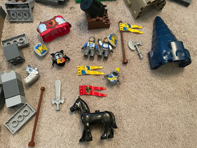 Vintage 2008 Lego Duplo Castle 4864 - Pieces Parts & Figures - 4785 4777 4776