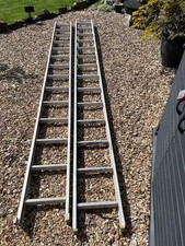 Ladder (CLIMA) Two stage extendable Aluminium 3.9m/7.8m