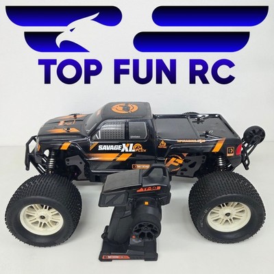 HPI RTR Savage XL Flux RTR 4WD Brushless Hobbywing Setup, Savox Servo 6s