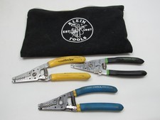 Klein Tools Wire Stripper Cutter Pouch Bag Southwire Greenlee 1950-SS 11055 Lot