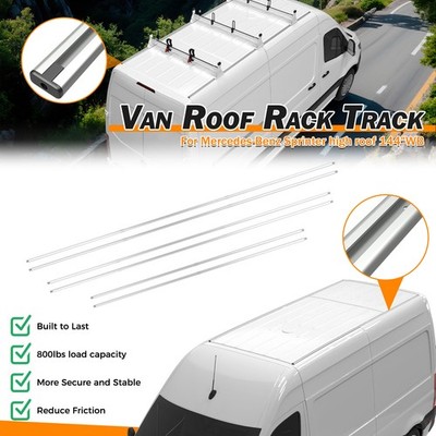 Van Roof Rack Rails Fits Mercedes Sprinter 07-25 Cargo Van 144