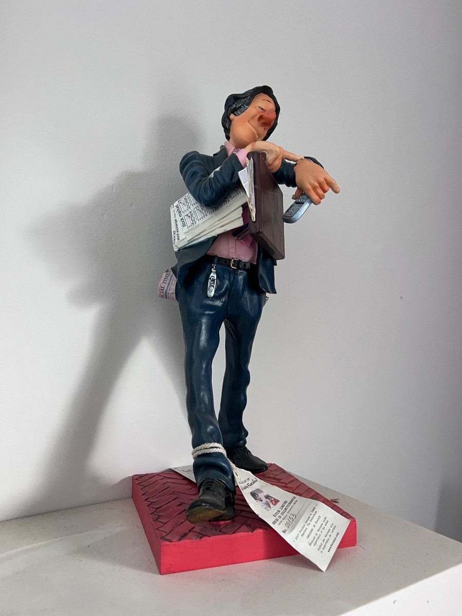 Guillermo Forchino “The Businessman” 40cm Full Size Comic Art