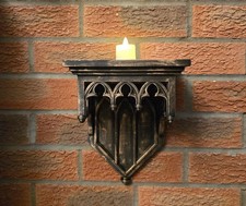 Gothic Wall Shelf – Ornate Medieval Style shelving