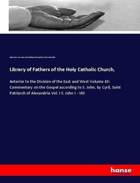 Library Of Fathers Of The Holy Catholic Church John Henry Newman-image