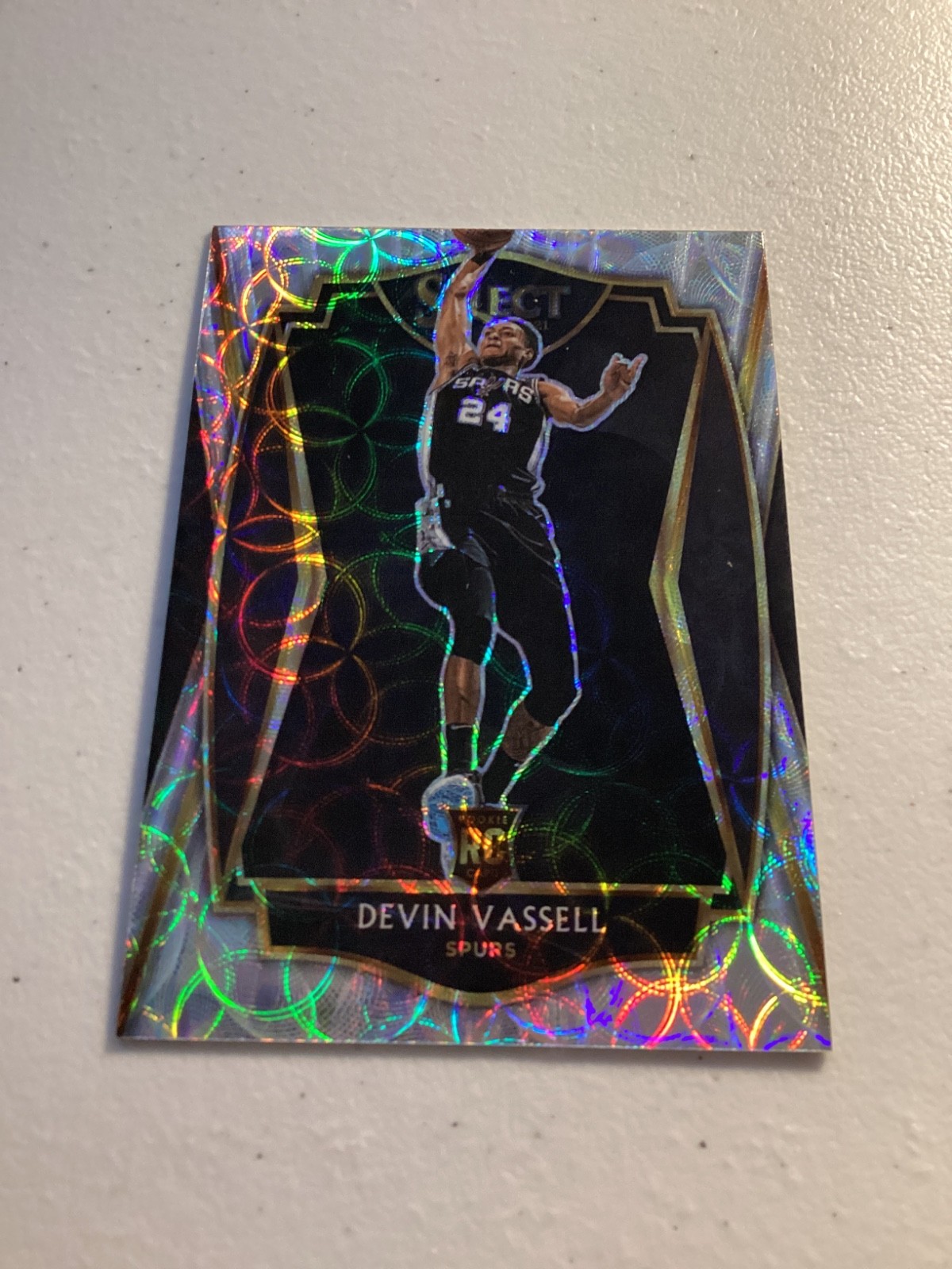 2020-21 Panini Select - Premier Level Devin Vassell #179 Scope Prizm (RC)