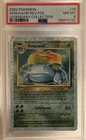 Pokemon 2002 Legendary Collection Venusaur 18/110 Reverse Holo Foil PSA 8